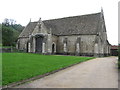 ST5038 : Abbey barn at Glastonbury by M J Richardson