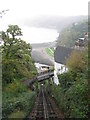 SS7149 : Lynton & Lynmouth Cliff Railway by M J Richardson