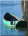 TA0588 : Small green boat by Pauline E