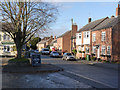 SK6412 : Queniborough, Main Street and former market place by Alan Murray-Rust