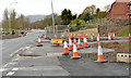 J3683 : Road construction, Jordanstown (6) by Albert Bridge