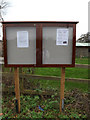 TM3775 : Walpole Village Notice Board by Geographer