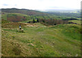 SJ1367 : Offa's Dyke path leaving Penycloddiau by Andy Waddington