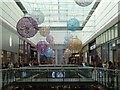 SJ8498 : Christmas decorations in the Arndale Centre, Manchester by Chris Allen