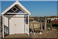 TQ1903 : Beach hut by Ian Capper