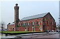 SJ9398 : Old swimming baths, Ashton-under-Lyne by Alan Murray-Rust