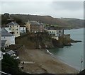 SX4350 : Cawsand Beach and houses on Garrett Street by Rob Farrow