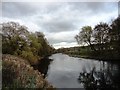 NZ2743 : View downriver near Crook Hall by Robert Graham