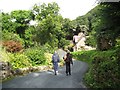 SS6949 : On the toll road 1 - Lee Abbey, North Devon by Martin Richard Phelan