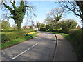 SK1727 : Approaching the village 4 - Hanbury, Staffordshire by Martin Richard Phelan