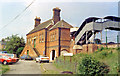 TL8928 : Chappel & Wakes Colne station, 1984 by Ben Brooksbank