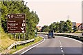 TM0659 : Eastbound A14, Stowmarket by David Dixon