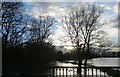 SP7006 : View over the old bridge parapet, Thame by Rob Farrow