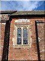 SX8977 : The resited tympanum, St Mary, Ideford by David Smith