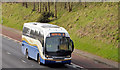 J2966 : Dublin express, M1, Ballyskeagh (March 2014) by Albert Bridge