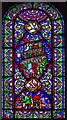 TL5480 : Stained glass window, Ely Cathedral by Julian P Guffogg