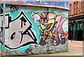 J3374 : Graffiti, North Street, Belfast (March 2014) by Albert Bridge