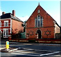 SO8932 : Two Stars of David on a Barton Street building, Tewkesbury by Jaggery