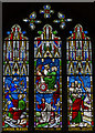 TL5480 : Elijah Stained glass window, Ely Cathedral by Julian P Guffogg