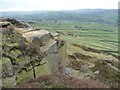 SD9943 : View north-west from the top of Lund's Tower by Christine Johnstone