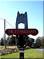 TM3689 : Mettingham Village sign by Geographer