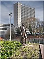 SJ8398 : Joseph Brotherton Statue on New Bailey Street by David Dixon