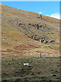 NT1025 : Rocky hillside above Glenveg by Oliver Dixon