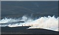 NN9042 : Muirburn in progress, Glen Cochill by Alan O'Dowd