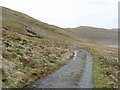 SN7887 : The track to Llyn Llygad Rheidol reservoir by David Purchase