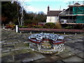 SN7204 : Steel sundial in Pontardawe by Jaggery