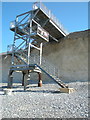 TV5595 : Viewing platform and steps at Birling Gap by Andrew Diack