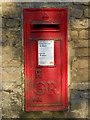 TF1205 : Wall-mounted GR postbox, Helpston by Paul Bryan