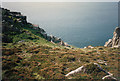 SS1244 : Old Battery down below - Lundy Island by Martin Richard Phelan