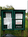 TM4192 : St.Mary's Church Notice Board by Geographer