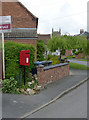 SK7436 : Granby postbox ref NG13 328 by Alan Murray-Rust