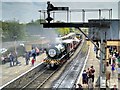 SD7916 : Thomas and Friends, Percy at Ramsbottom Station by David Dixon