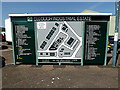 TM4488 : Ellough Industrial Estate sign by Geographer