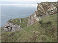 NR2641 : Cliffs at the Mull of Oa by M J Richardson