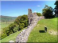 SK1482 : Peveril Castle, Castle Hill by David Dixon