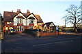 SP0576 : Semi-detached houses, Redhill Road, one for sale, one a cattery by Robin Stott