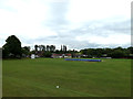 TL8740 : Playing Field off the B1115 Friars Street by Geographer