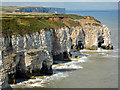 TA2472 : Natural Arches, Flamborough North Landing by Scott Robinson