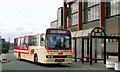 J3473 : Rail-Link bus, Central station, Belfast (September 1991) by Albert Bridge