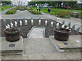 SJ3384 : Analemmatic Sundial, Port Sunlight by Oliver Dixon