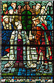 SK9771 : Detail, Stained glass window n.4, Lincoln Cathedral by J.Hannan-Briggs