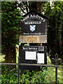 TM3973 : St Andrew's Church Notice Board by Geographer