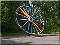 SK2503 : Rainbow wheel by Alan Murray-Rust