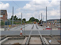 SK5636 : Wilford Lane tram stop, looking north by Alan Murray-Rust