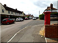 TL8741 : Humphrey Road & Humphrey Road Edward VIII Postbox by Geographer