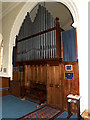 TM3761 : Organ of St.Mary's Church by Geographer